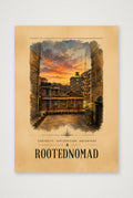 Limited Edition RootedNomad Kasarani Sunset Poster — A4 (21×30cm, 8×12") Print only