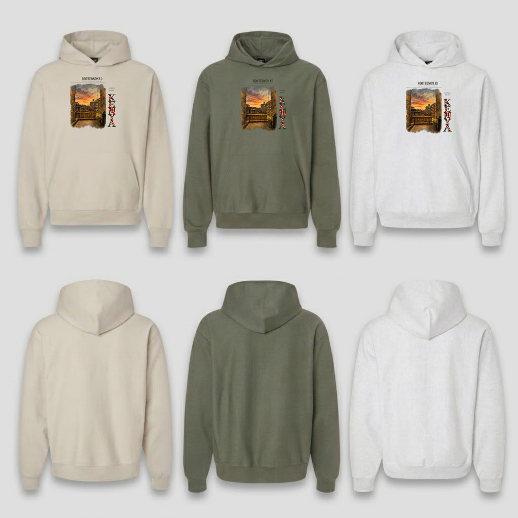 RootedNomad Nairobi Sunset Hoody
