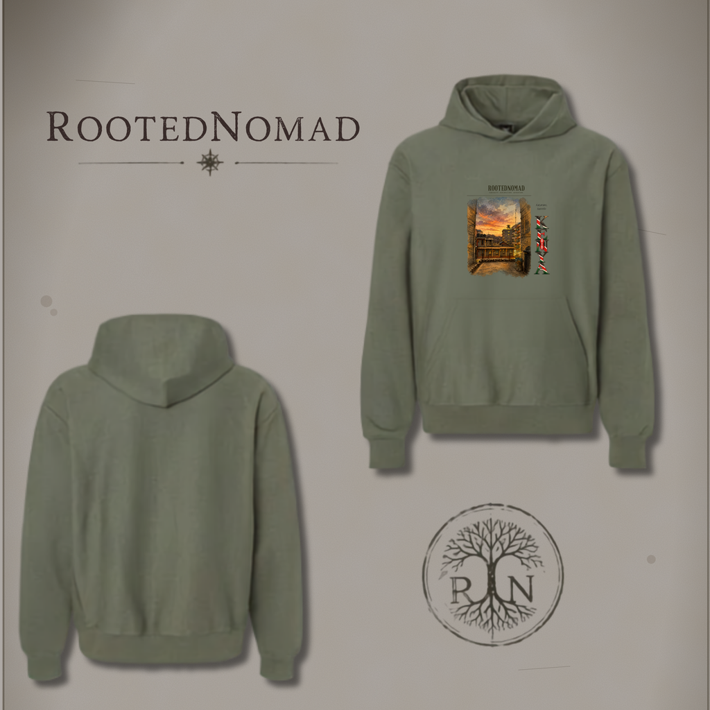 RootedNomad Nairobi Sunset Hoody