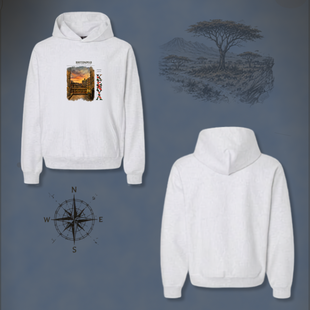 RootedNomad Nairobi Sunset Hoody