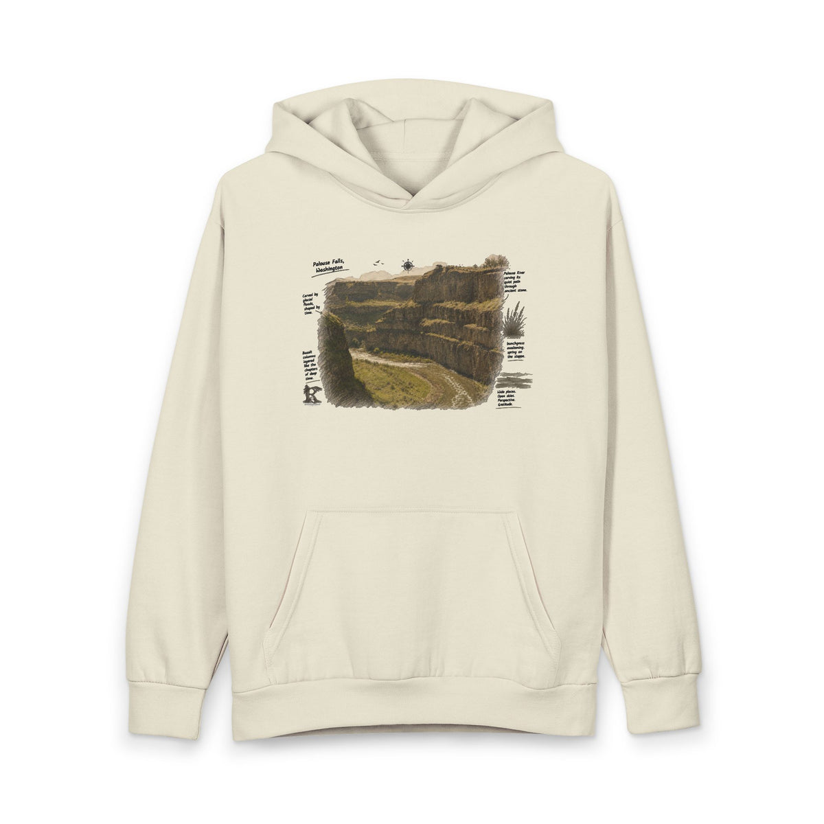 Palouse Falls, WA Hoody