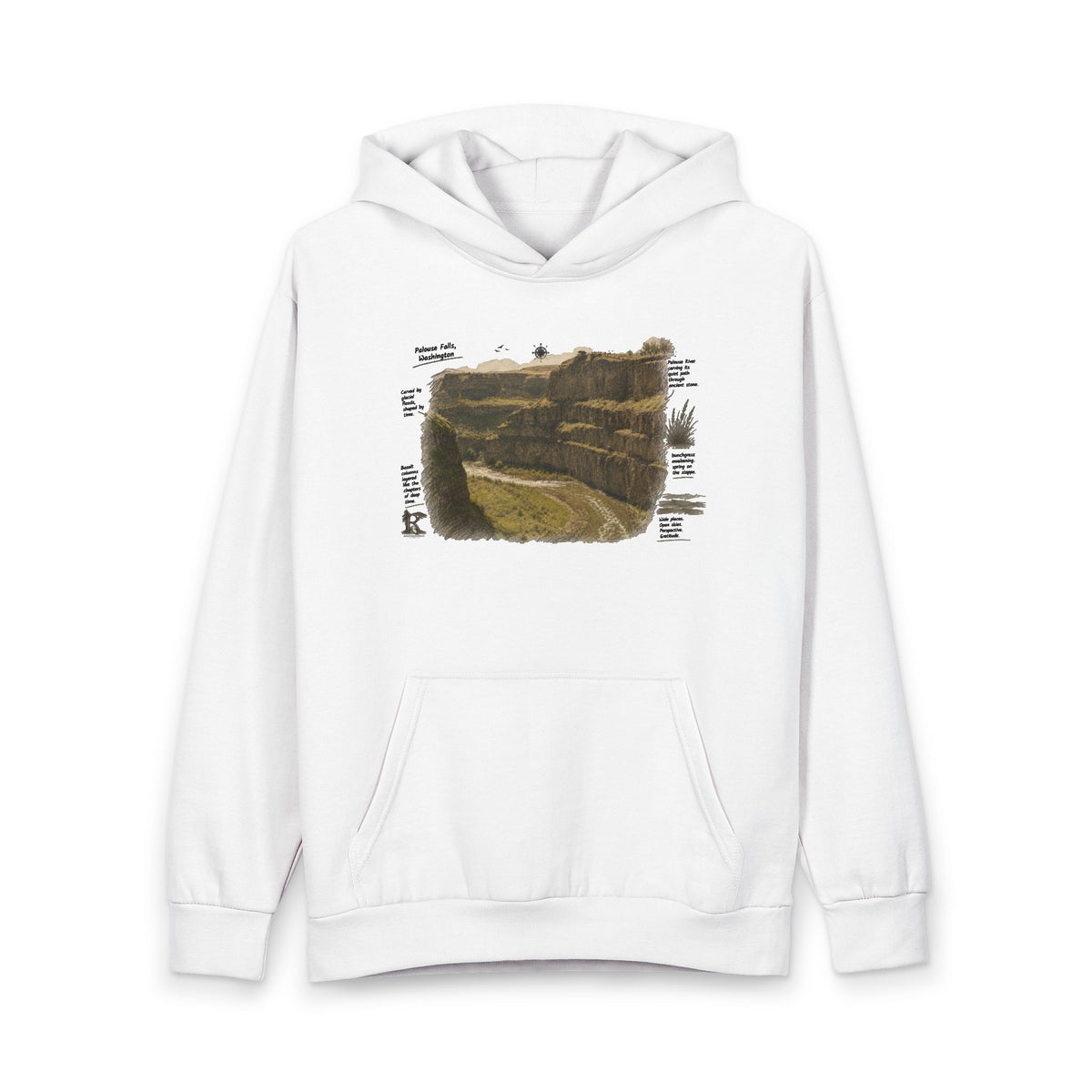 Palouse Falls, WA Hoody